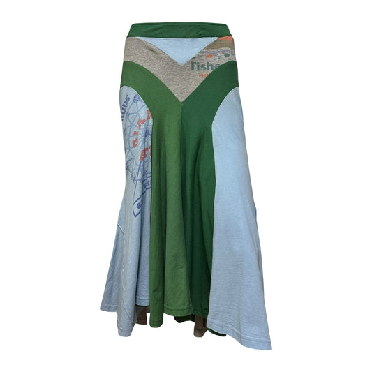 JUNYA WATANABE Spring Summer 2006 Reconstructed Midi Skirt