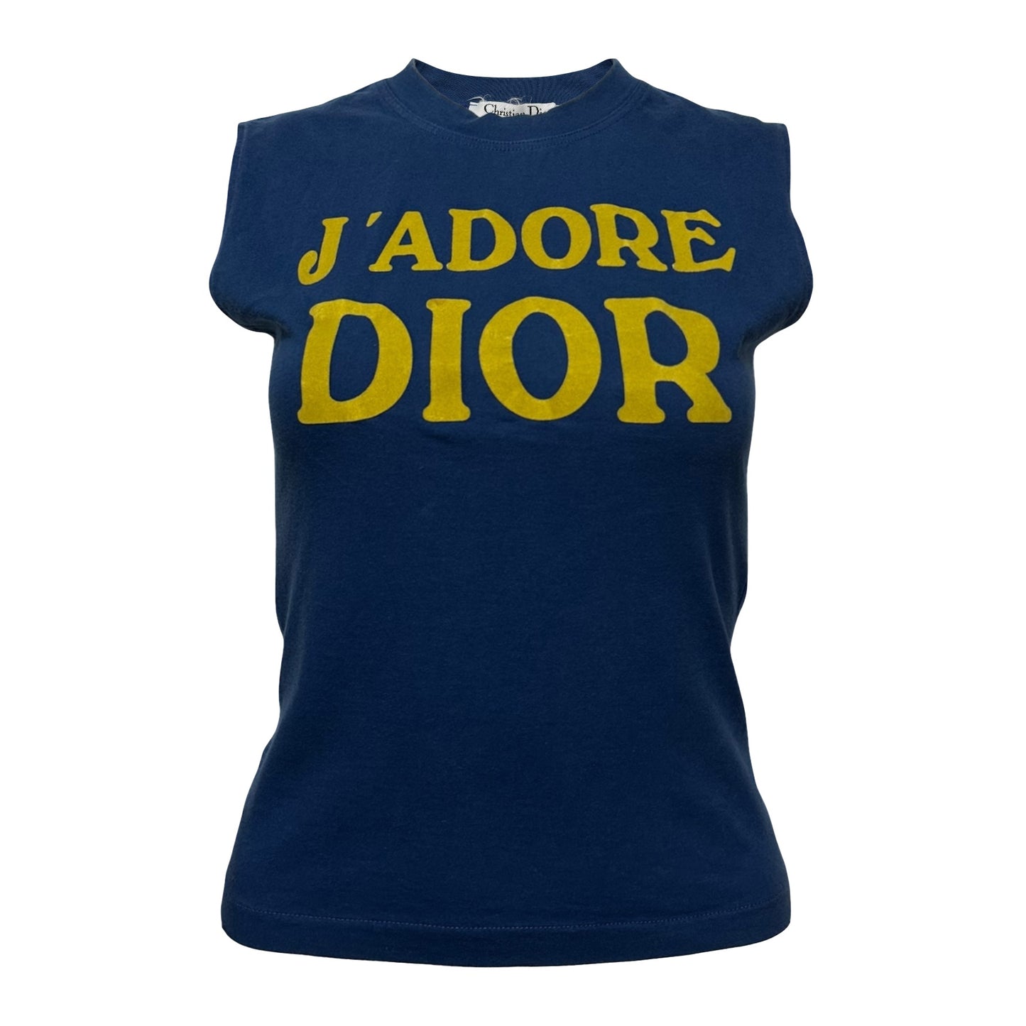 CHRISTIAN DIOR Fall Winter 2002 "J'ADORE DIOR" Tank Top