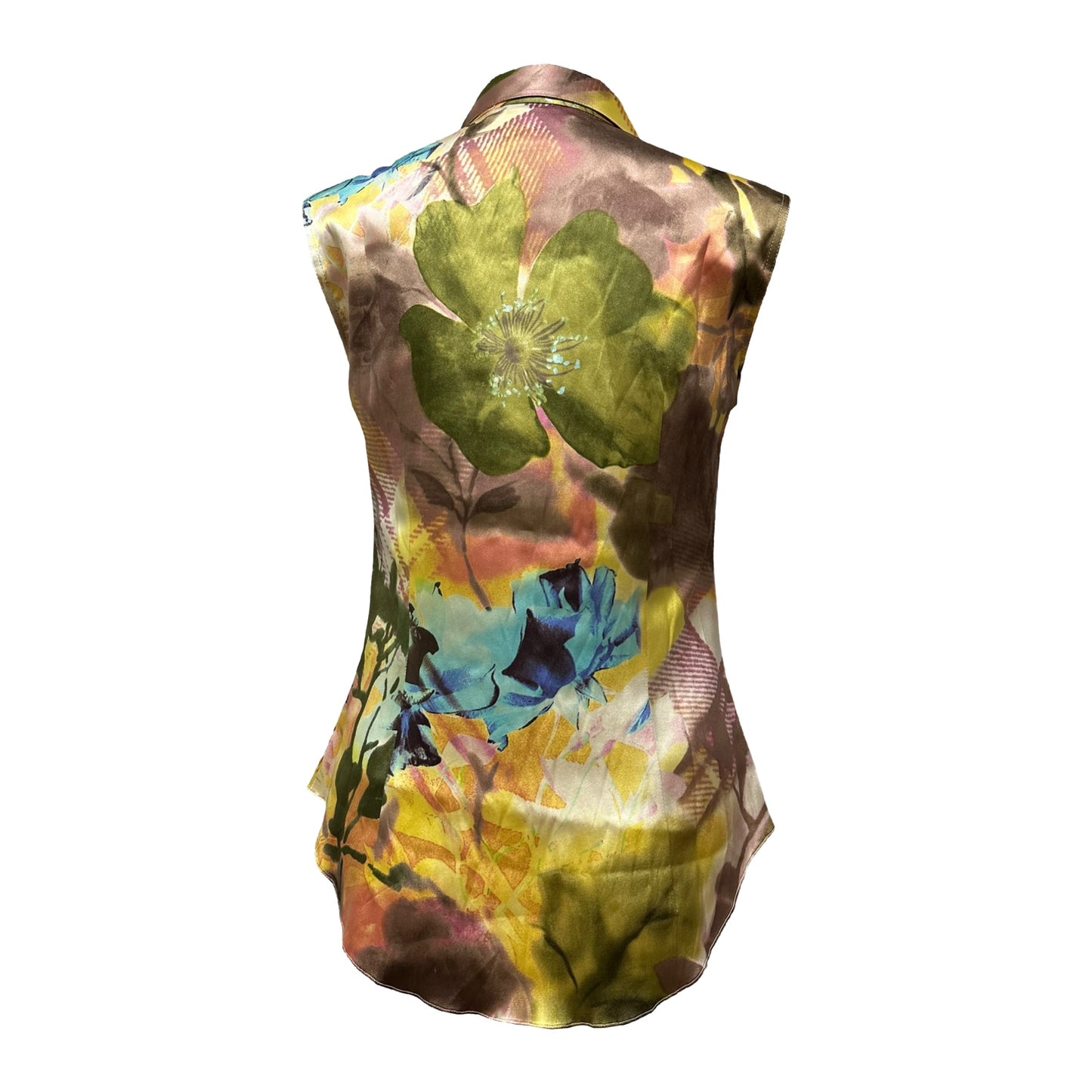 CHRISTIAN DIOR Fall Winter 2001 Frill Sleeveless Shirt