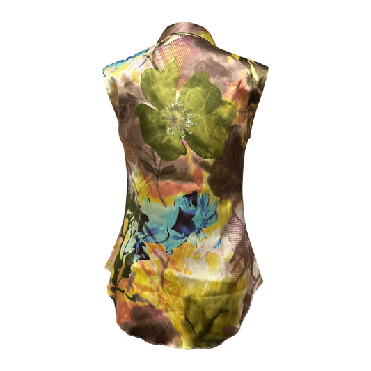 CHRISTIAN DIOR Fall Winter 2001 Frill Sleeveless Shirt