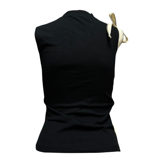 CHRISTIAN DIOR Spring Summer 2001 Zipper Tank Top