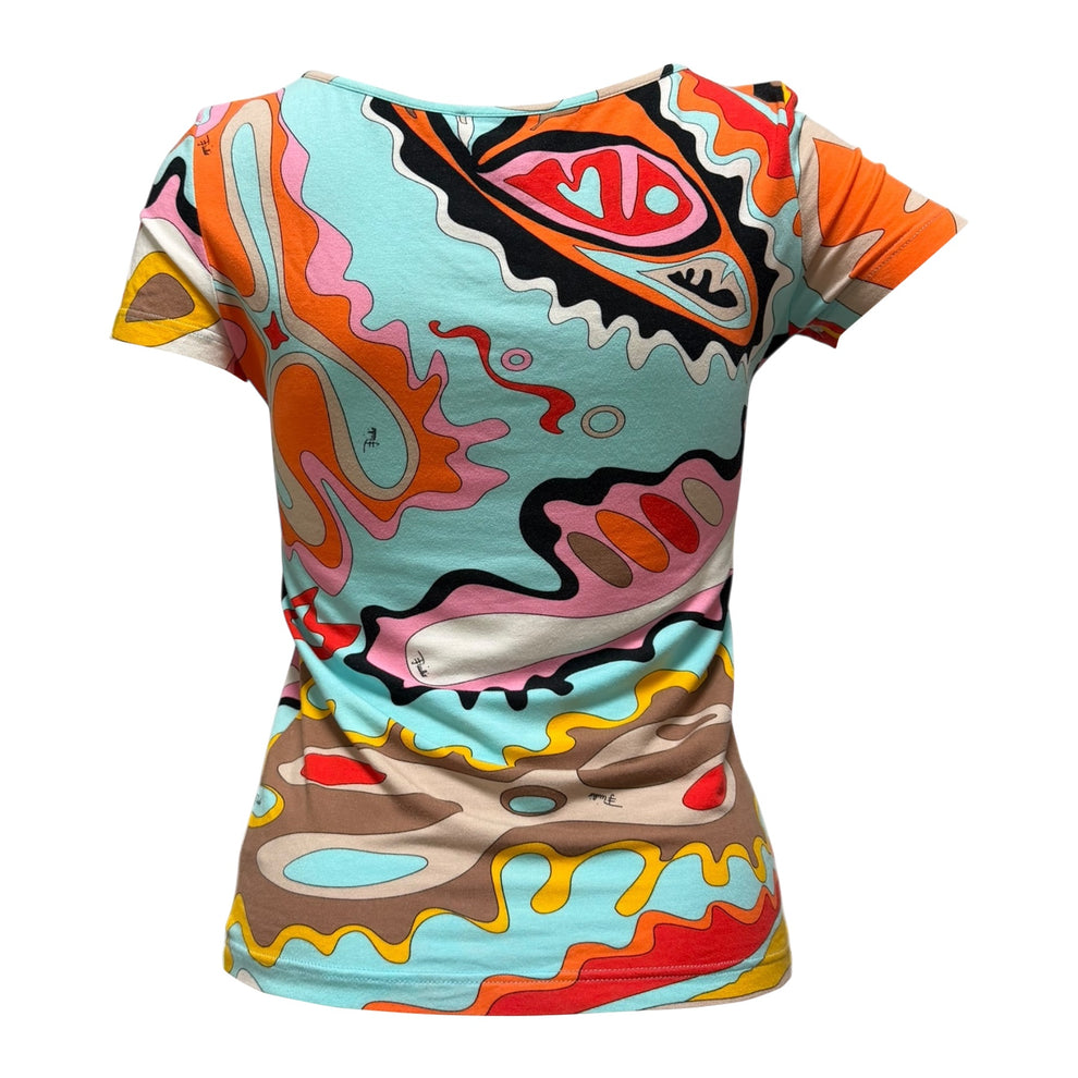 EMILIO PUCCI Spring Summer 2005 Printed T-Shirt – 24/7 archives
