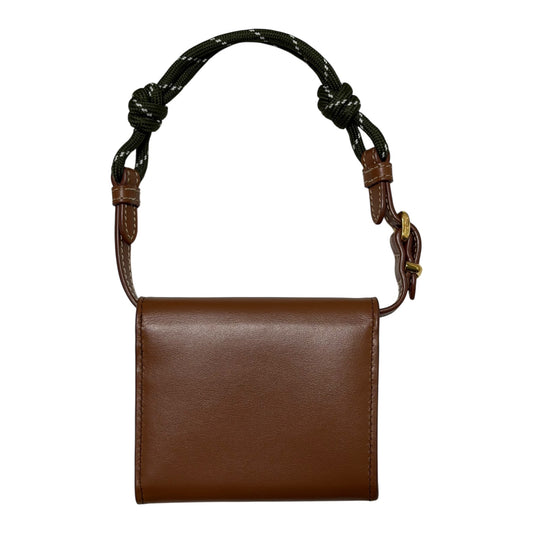 MIU MIU Mini Leather Wallet Pouch with Strap