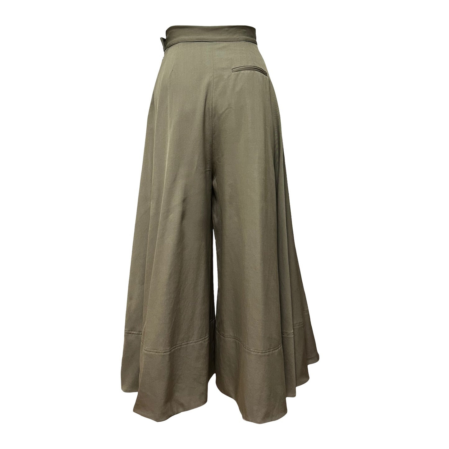 LOEWE Spring Summer 2020 High Rise Twill Culotte Trousers