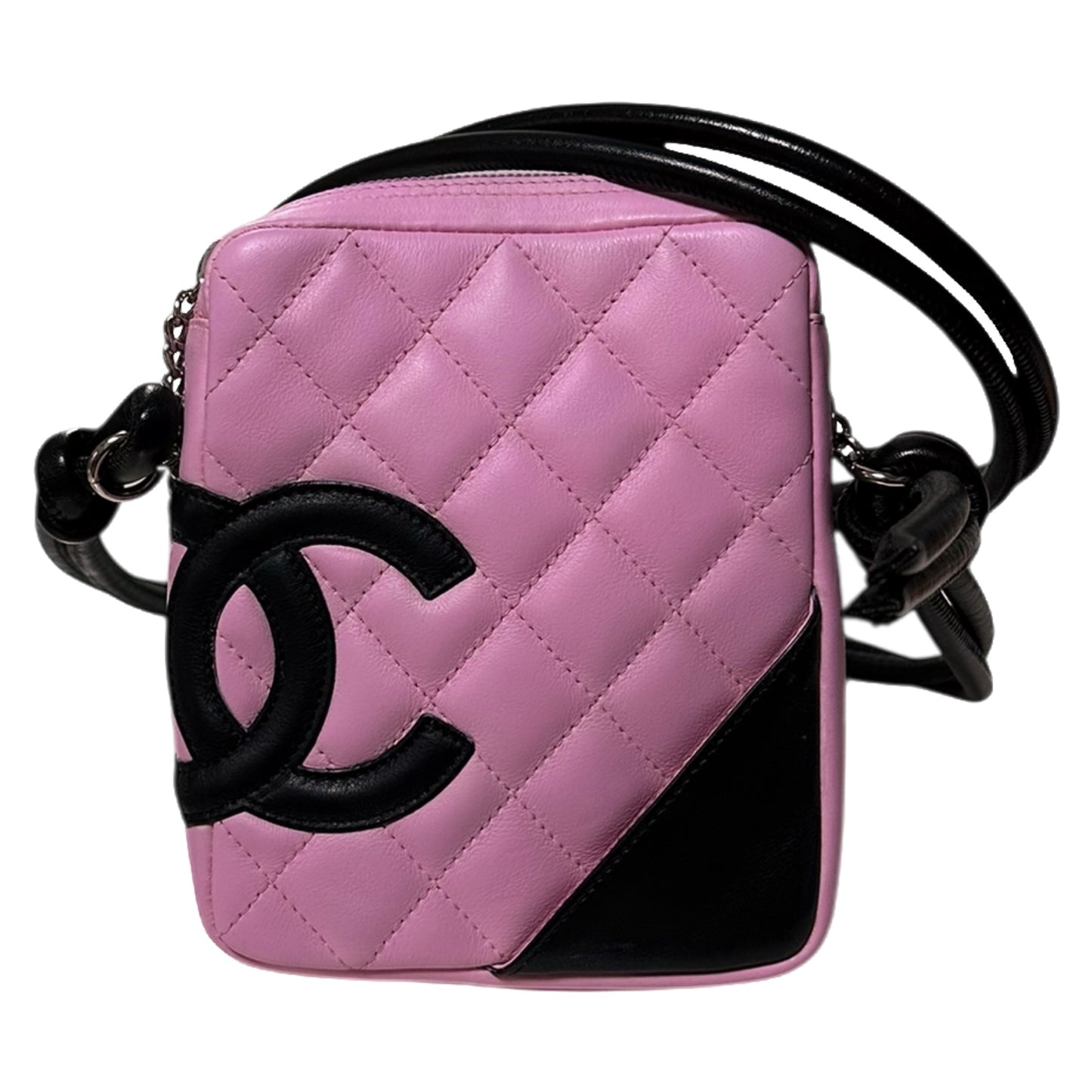 CHANEL 2003 Cambon Line Quilted Pochette Shoulder Bag