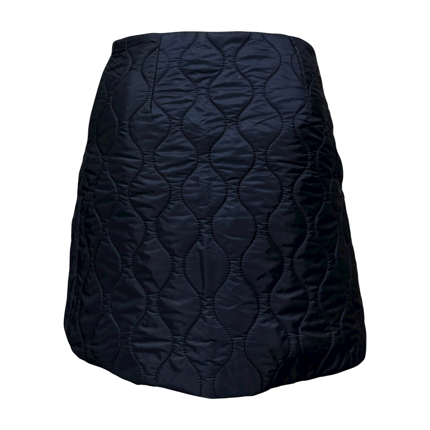 MIU MIU Fall Winter 2014 Quilted Nylon Mini Skirt