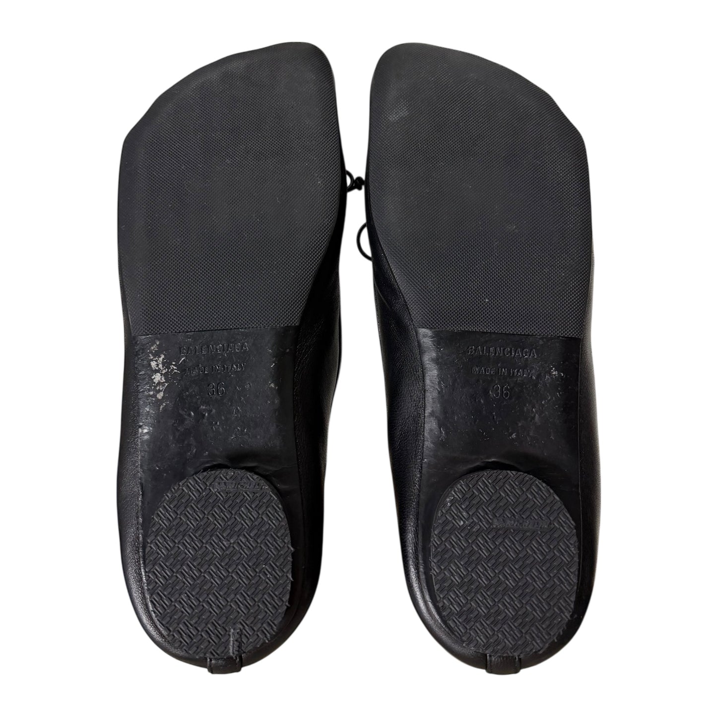 BALENCIAGA Spring Summer 2022 Anatomic Leather Ballet Shoes