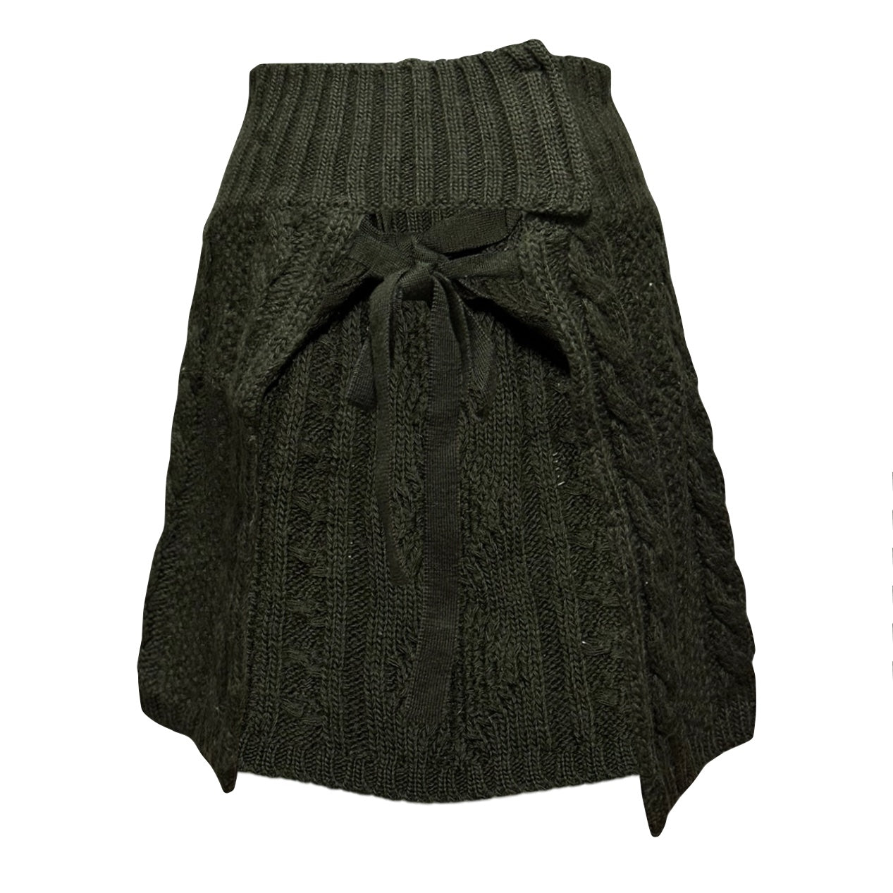 UNDERCOVER Fall Winter 1998 "Exchange" Knit Wrap Skirt