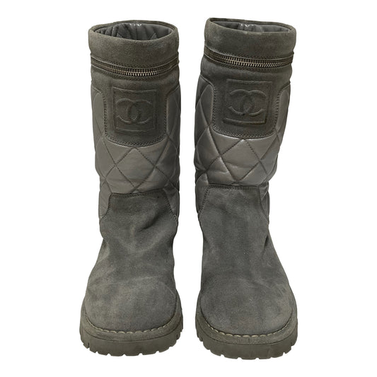 CHANEL Sport Fall Winter 2001 Engineer Boots
