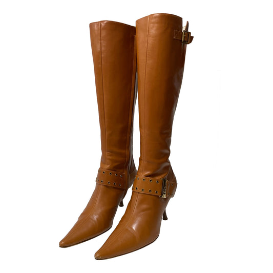 CHRISTIAN DIOR Spring Summer 2005 Leather Long Boots