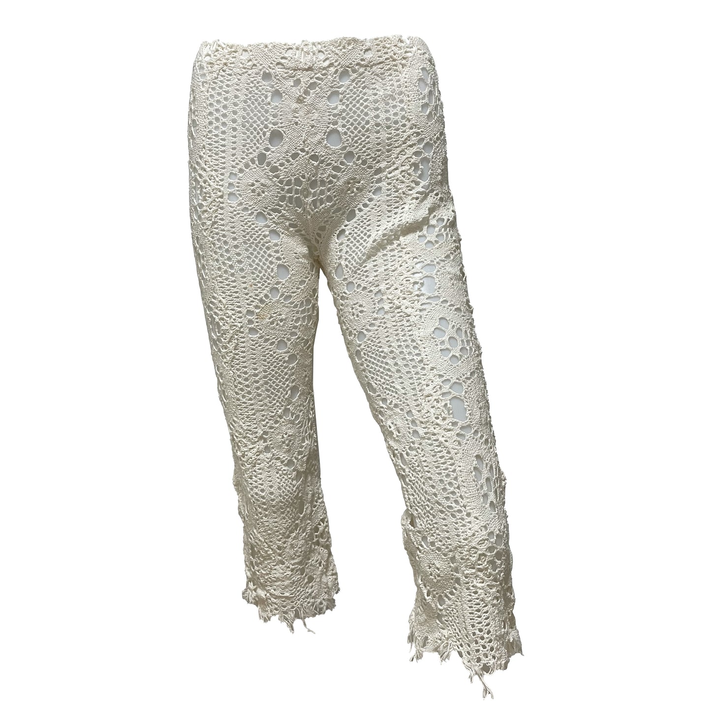 UNDERCOVER Lace Cropped Pants