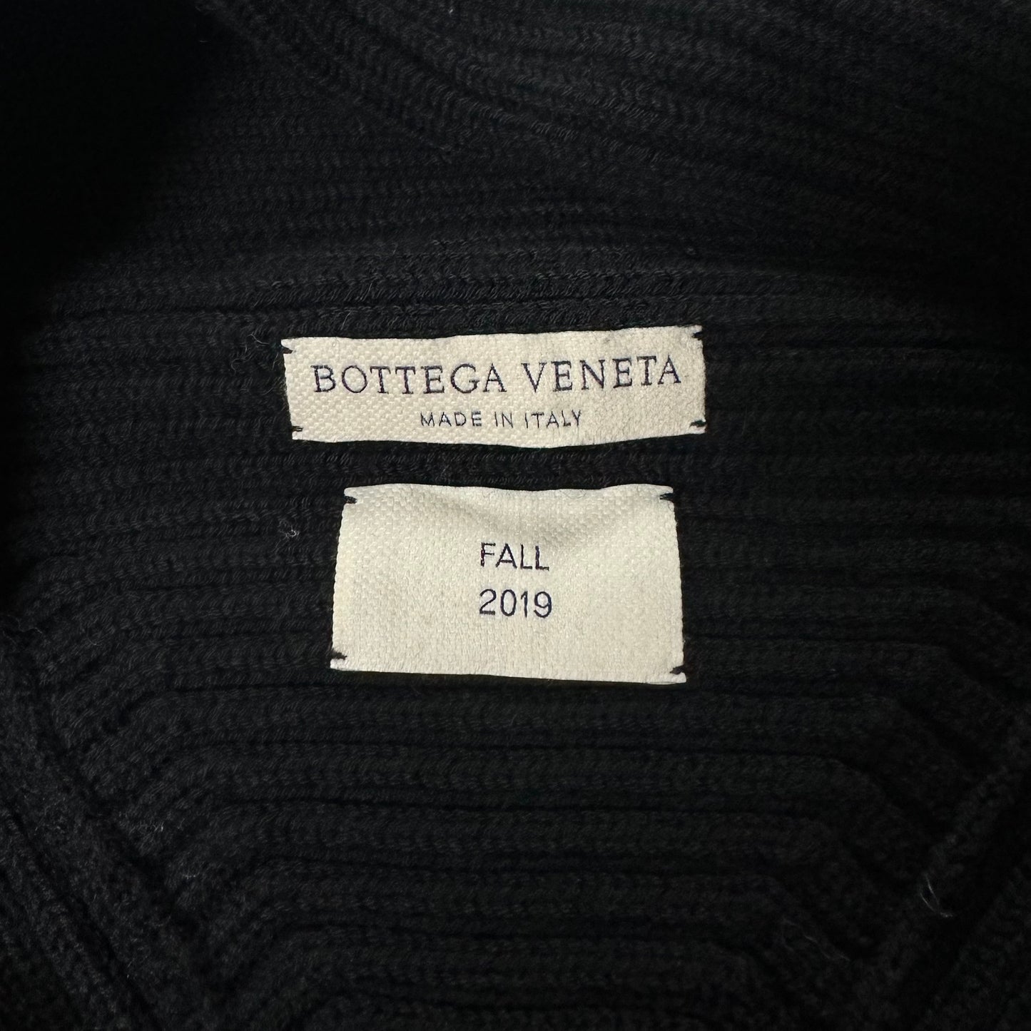 BOTTEGA VENETA Fall Winter 2019 Ribbed Buckle Detail Knit Sweater