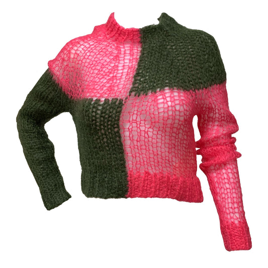 JUNYA WATANABE Fall Winter 2006 Cropped Knit Sweater