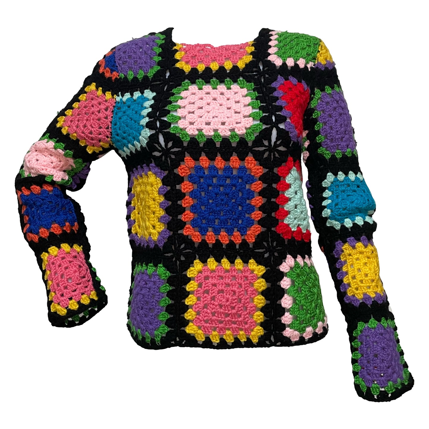 COMME DES GARCONS Patchwork Knit Sweater