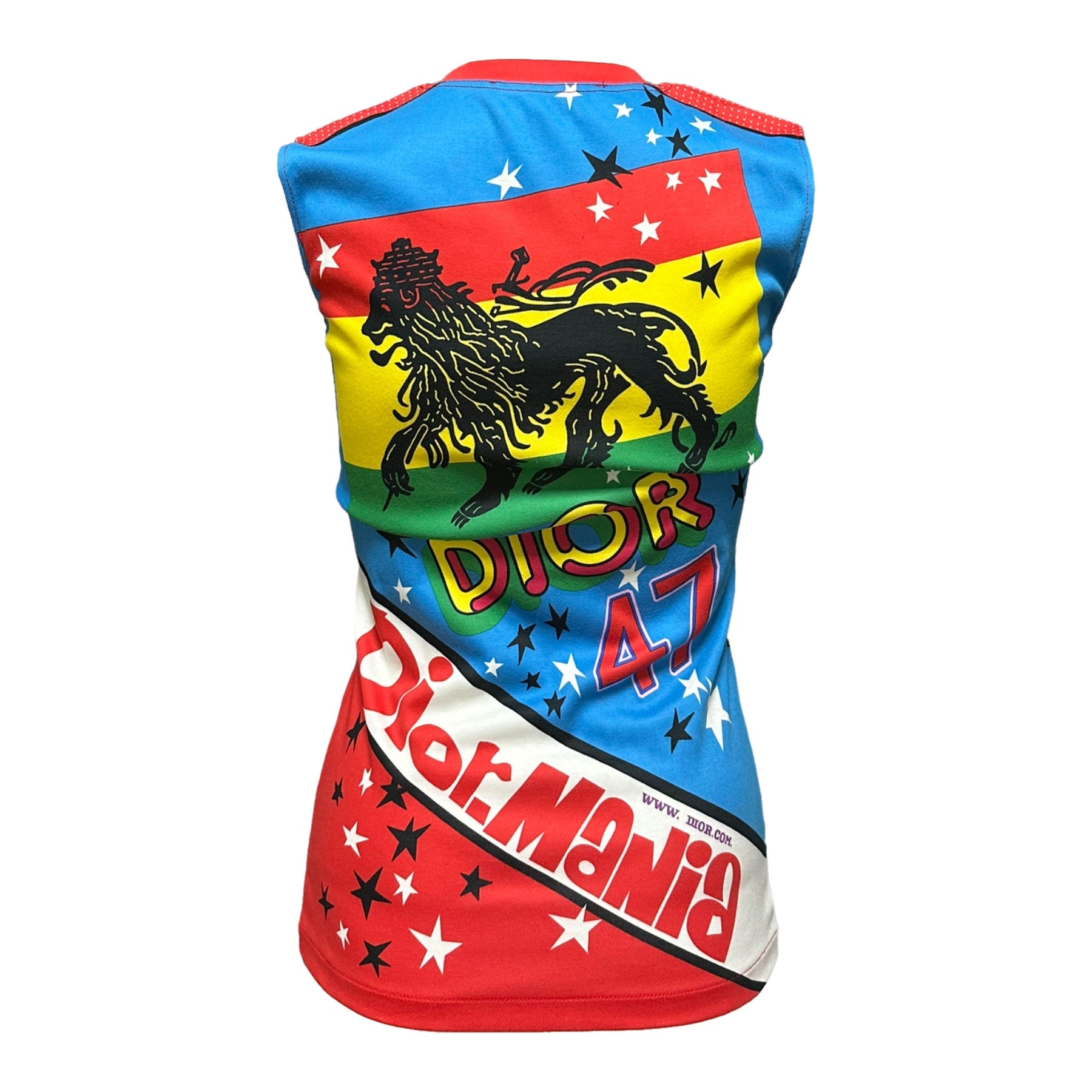 CHRISTIAN DIOR Spring Summer 2004 Rasta Mania Bob Marley Tank Top