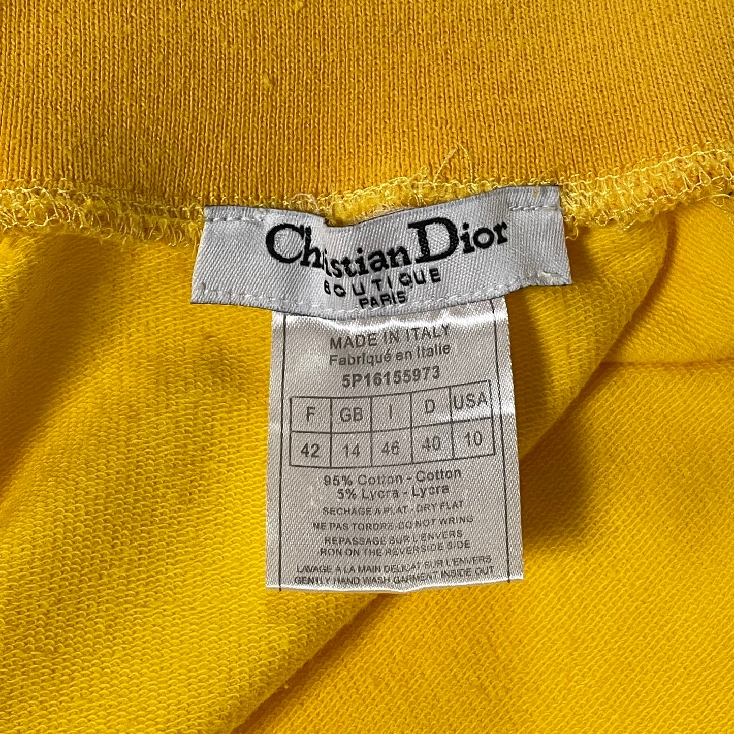 CHRISTIAN DIOR Spring Summer 2005 Embroidered Zip-Up Jacket