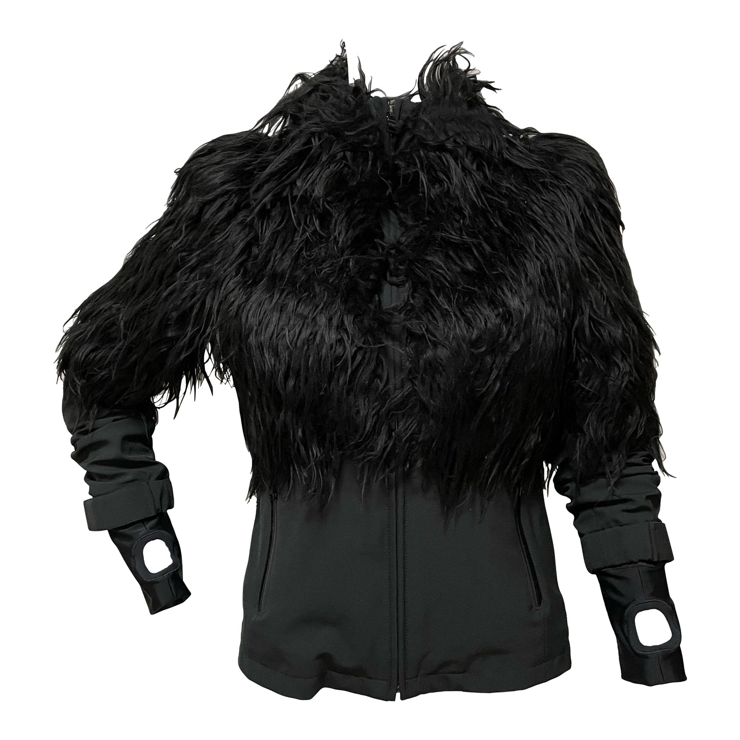 PRADA Sport Fur Nylon Jacket