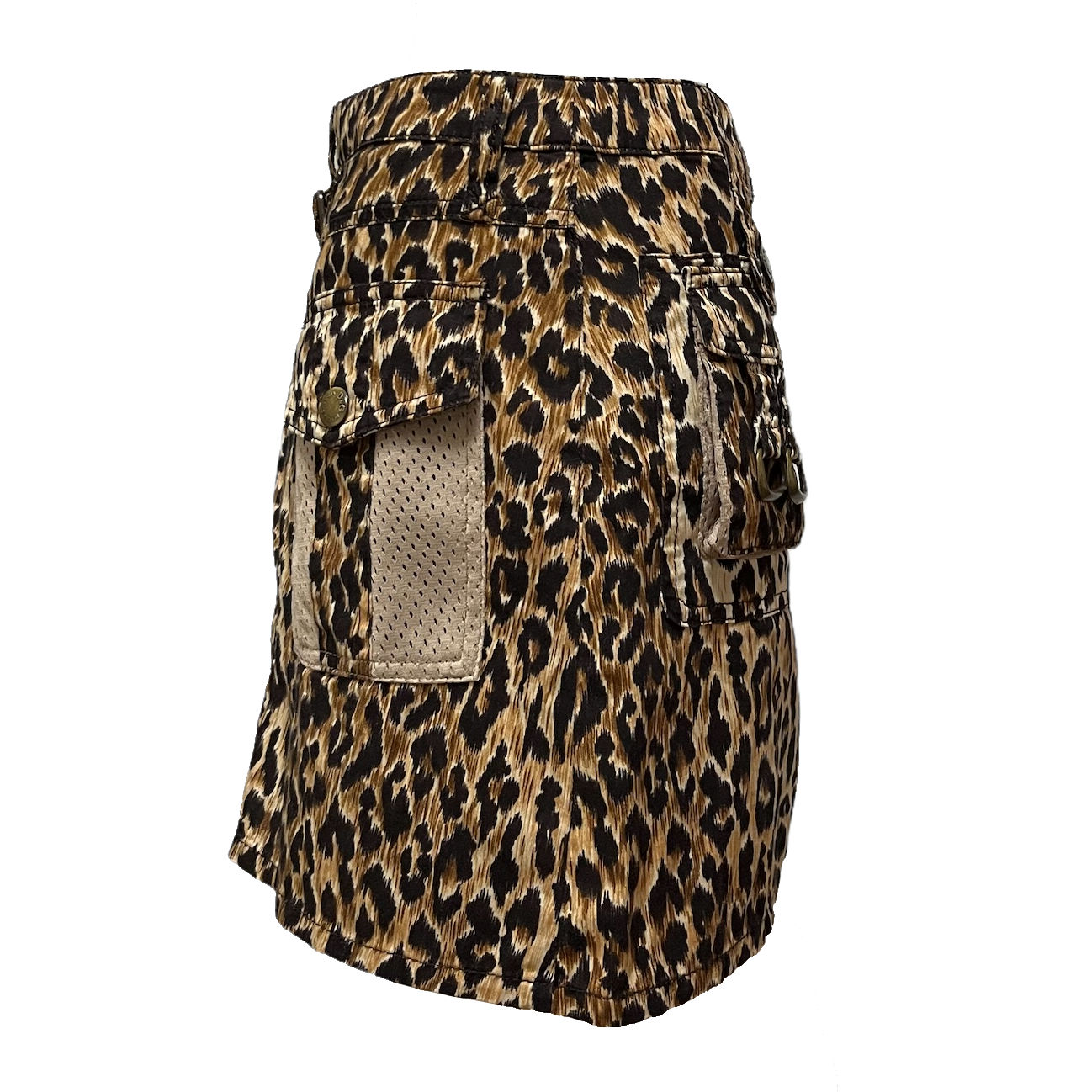 D&G Leopard Print Mini Skirt