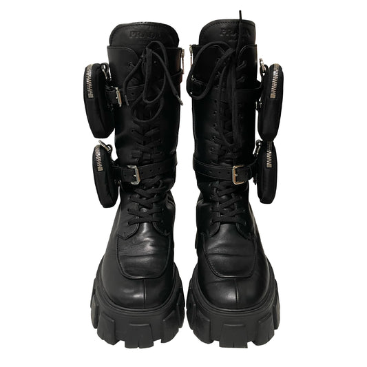 PRADA Fall Winter 2019 Monolith Boots