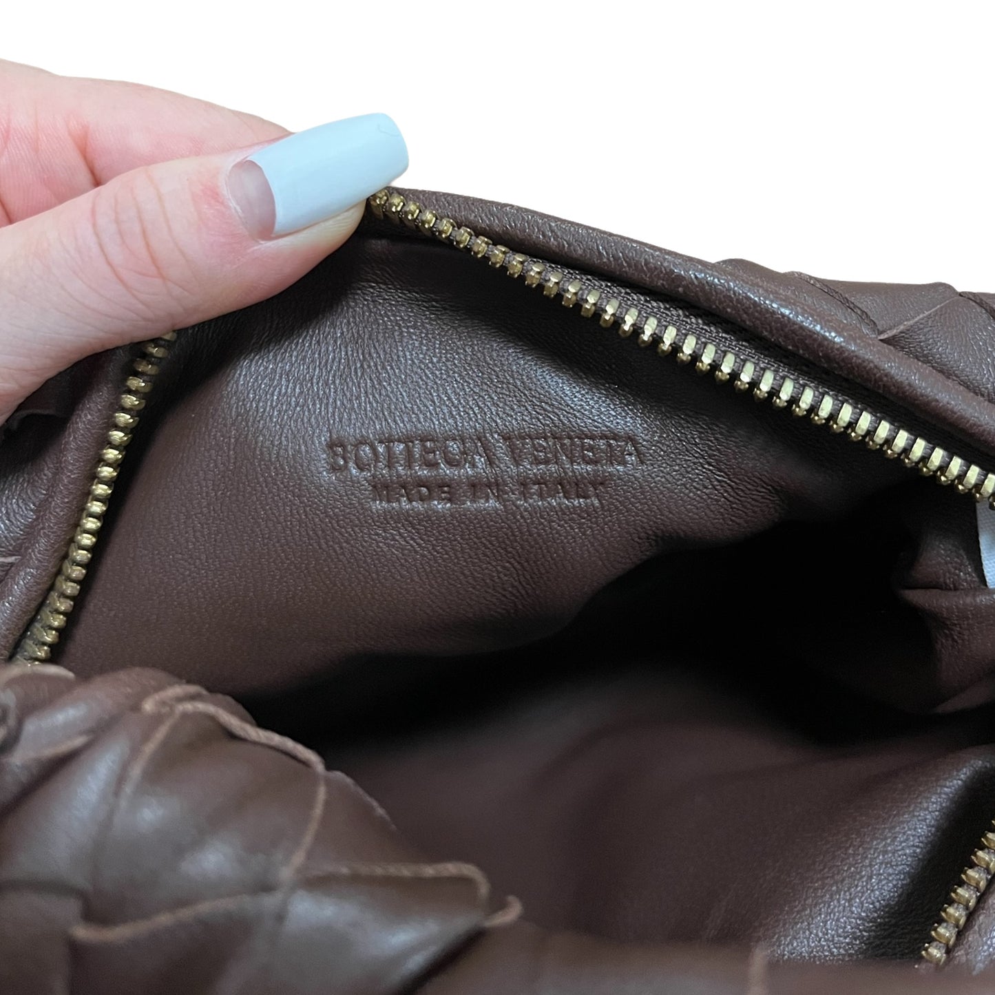 BOTTEGA VENETA Mini Jodie Leather Tote Bag