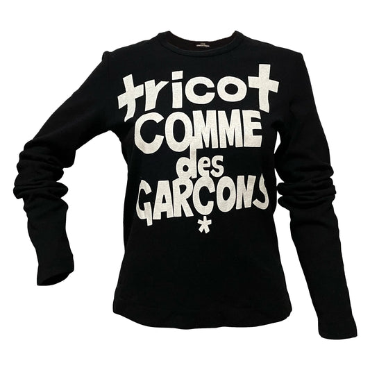TRICOT COMME DES GARÇONS Logo Print Sweater