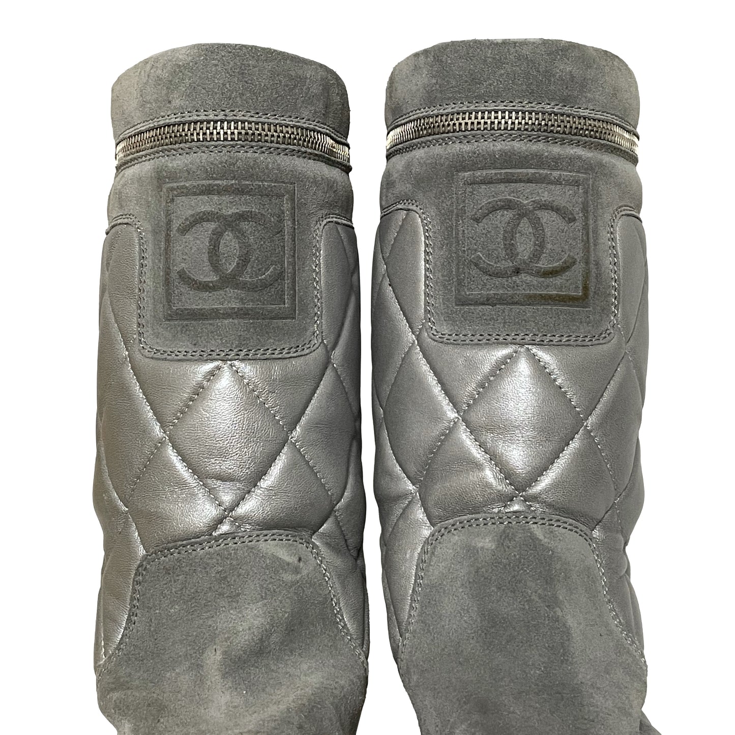 CHANEL Sport Fall Winter 2001 Engineer Boots