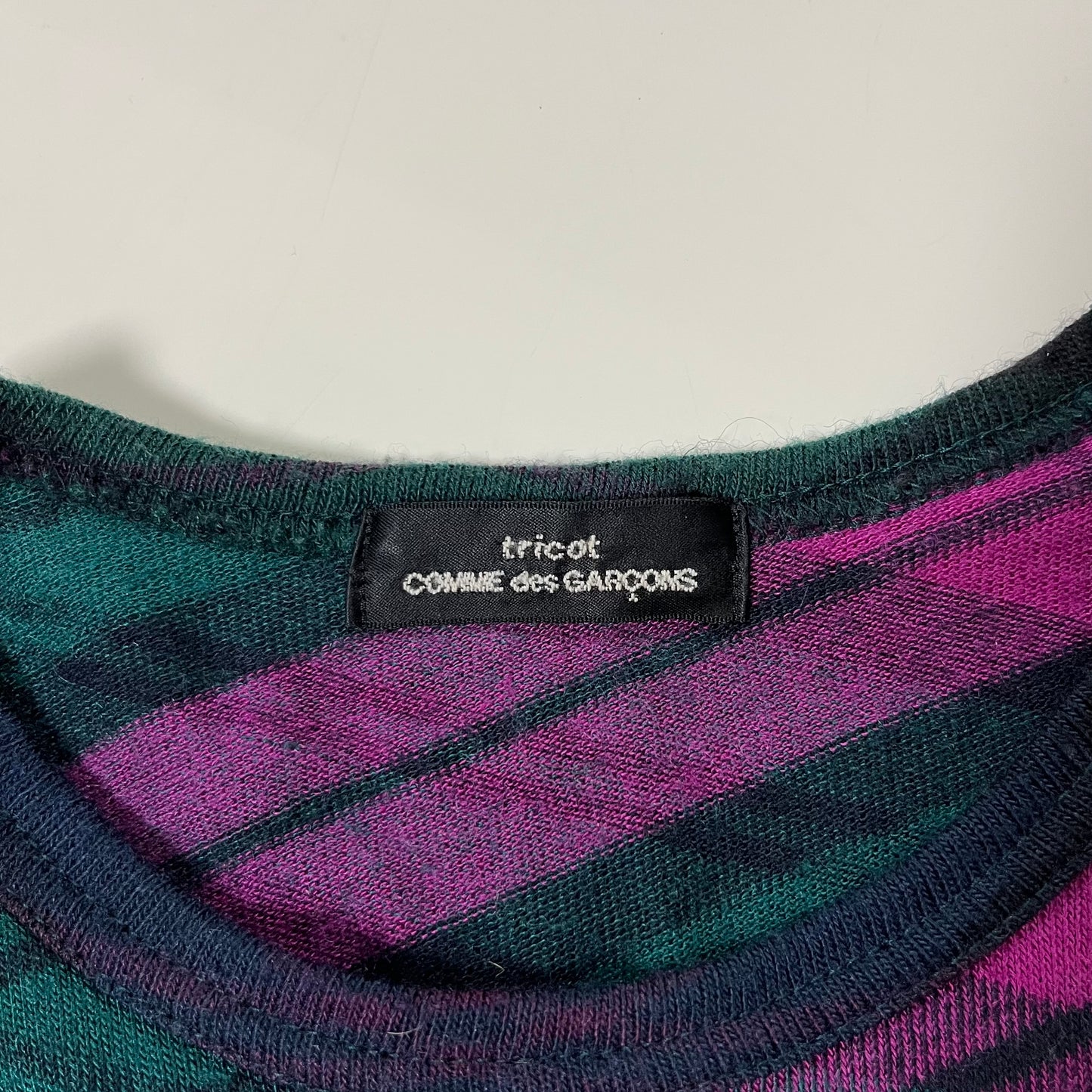 TRICOT COMME DES GARÇONS Checkered Knit Sweat Shirt