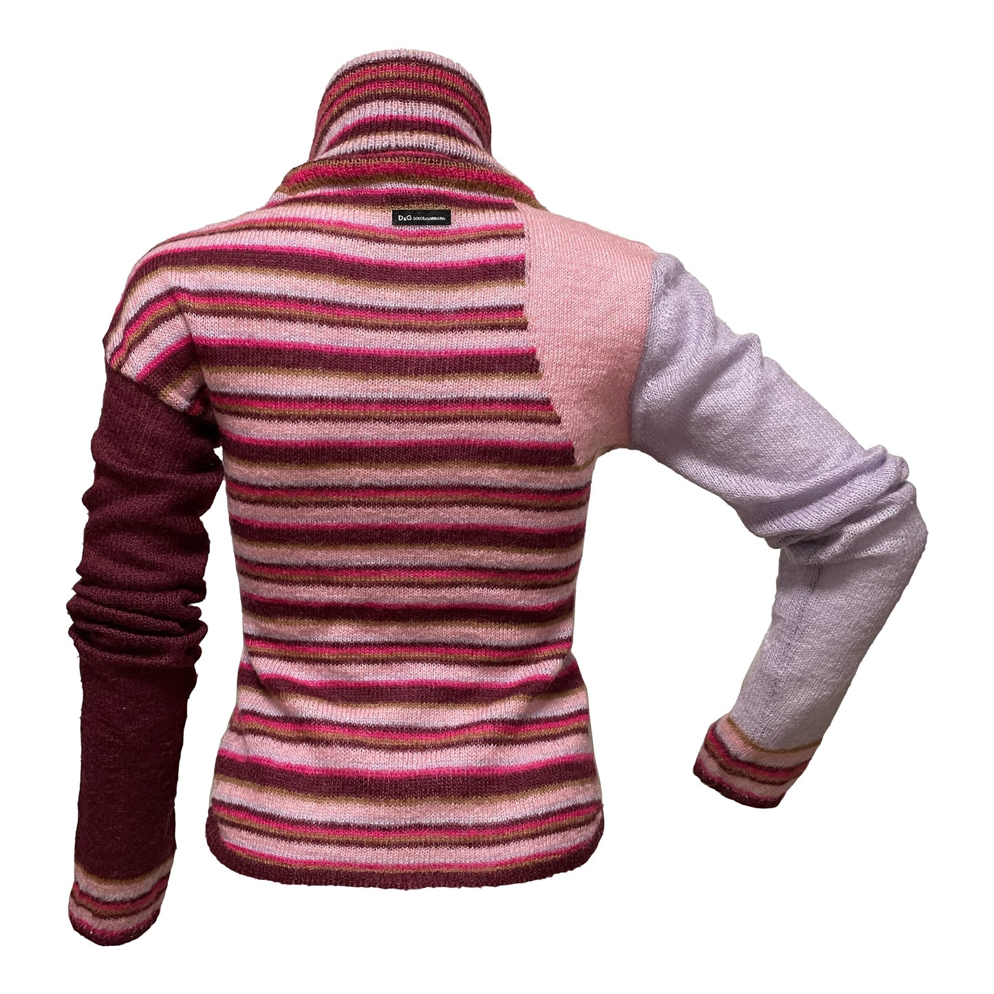 D&G Fall Winter 2000 Striped Turtleneck Sweater
