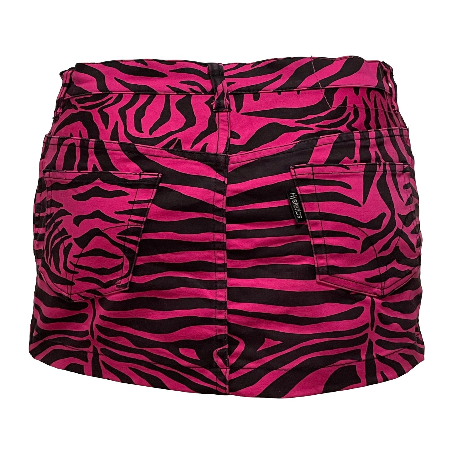 HYSTERICS Zebra Print Mini Skirt