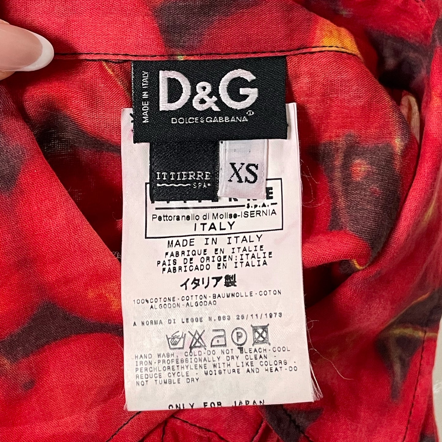 D&G Cherry Print Shirt