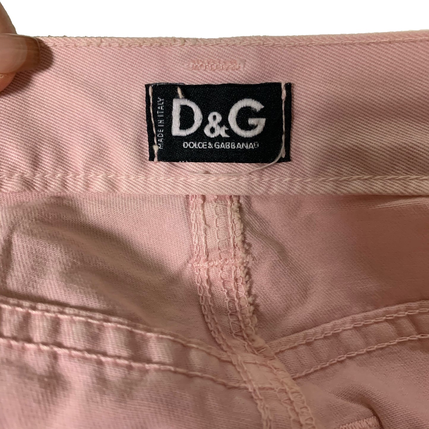 D&G Spring Summer 2003 Distressed Denim Pants