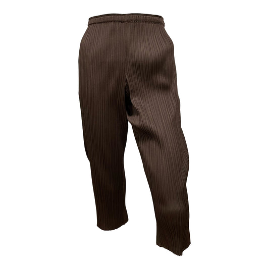 PLEATS PLEASE ISSEY MIYAKE Pleated Cropped Pants