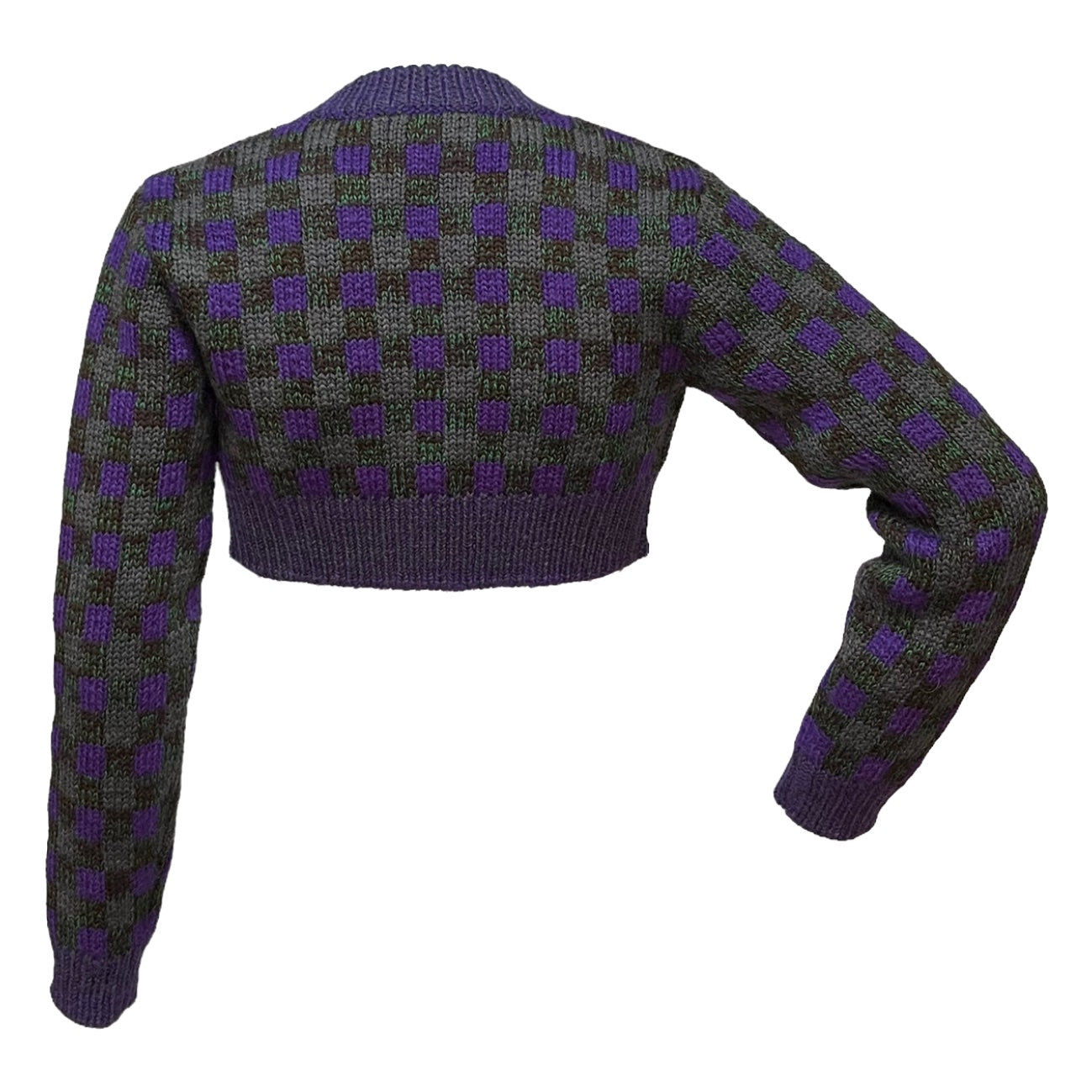 MIU MIU Pre Fall 2016 Cropped Knit Cardigan